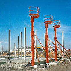 Coffrage pour poteaux circulaires