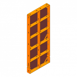 Modular panel height 125cm Modular panel 50x125cm