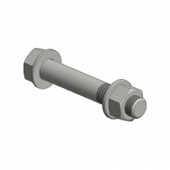 Grip stacking screw M18x110 cpl. 