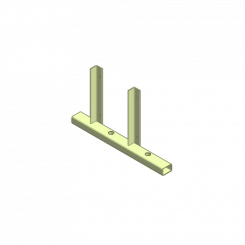 Grip extension angle 50cm without plywood 4 pcs. cpl. 