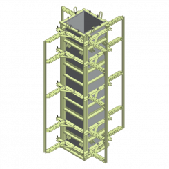 Grip Stützenschalung Grip Stützenschalung 340cm 20-60cm verstellbar kpl.