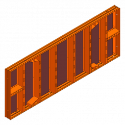 Hauteur d‘élément LOGO.3 240cm 