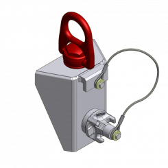 Crochet de grue GE capacité admissible 1200kg 