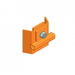 GE-Stirnabstellungshalter montiert 