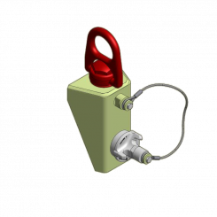 KBT crane lifting eye capacity 1.700 kg TR/TK 