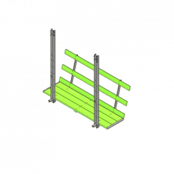 Passerelle de ragréage 300cm KBK cpl. jusqu'à HT 3,75 m 