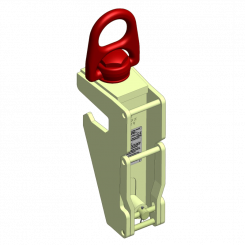 LOGO crane lifting clamp KLHD cap. 1200 kg chrom. 