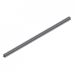 Filière en double U 100x3950 ouverture 30mm 