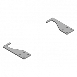 Fixation d'échelle en-haut cpl. 