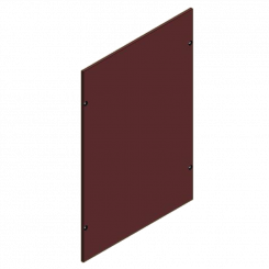 Plywood panels LOGO height 135cm 