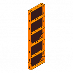 Hauteur d‘élément Treillis 125cm Élément Treillis 35x125cm