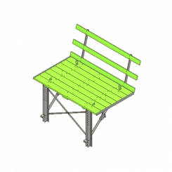 Console pliable KBK 180x300cm 