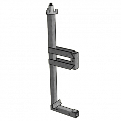 Klemme Seitenschutz (bis 60cm) Secuset 