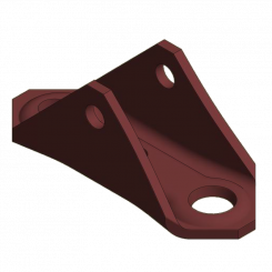 "Platine de tête ""I"" " (sans axe de fixation 130) 