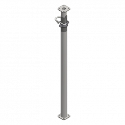 Slab props Slab prop N1 155-250cm DIN EN 1065 galvanized