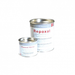 Repoxal 2-component glue for fibre-concrete tube with hard. 