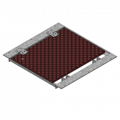 Trappe 60x62cm pour grimp. KBK et plateau à rocher 