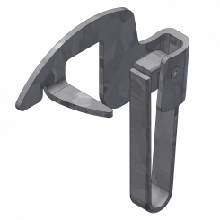 Zubehör PASCHAL Deck Trägerklemme H20/H20 verzinkt