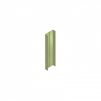 Hauteur d‘élément Treillis 75cm Angle orientable 9,5x9,5x75cm sans trous pour tiges
