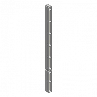 Modular panel height 150cm Filler post 6x150cm