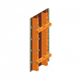 TTR Segmenthöhe 300cm TTR-Außensegment 125,5x300cm für Di.2,0-5,0m