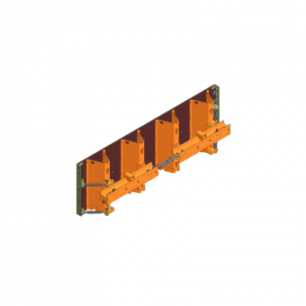 TTR Segmenthöhe 75cm TTR-Innensegment 222x75cm