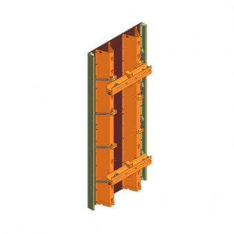 TTK Segment height 300cm TTK segment outside 120x300cm