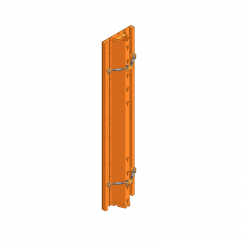 TTS Segment height 300cm Basic segment outs.  60x300cm with steel facing 5mm