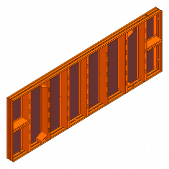 Hauteur d‘élément LOGO.3 270cm LOGO.3 Élément 50x270cm