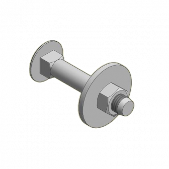 Befestigung GE-Anhängung kpl. für Stützbock 1,50m