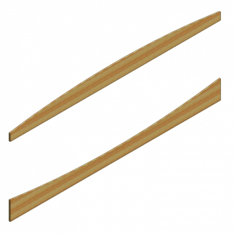 Zubehör TTK Prüflehre einseitig 240cm T für 4-Träger Segment