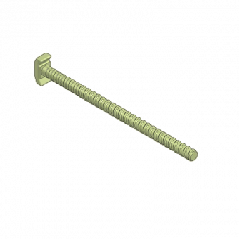 Hook-headed bolt DW15 220/160 chrom. 