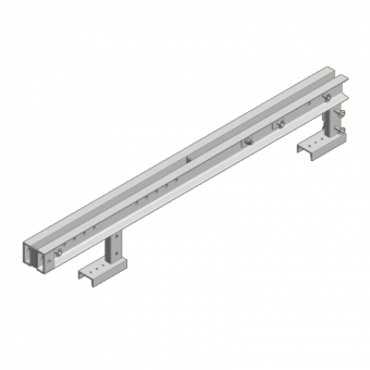 Horizontal beam, climbing bracket, mount. 