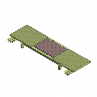 Multip pour LOGO Platelage 70/240cm cpl. pour sécurité Logo/Athlet