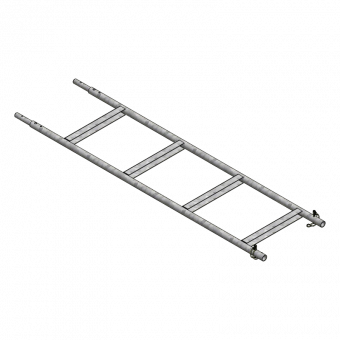 Multip für Trapezträger-Rundschalung Leiter 130cm kpl. für Multip L/T/A