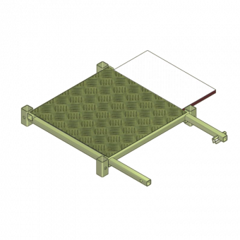 Multip für LOGO Laufrostverlängerung 60cm kpl für Multip L/A