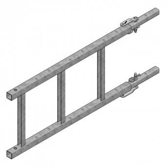 Bottom ladder extension 40/95cm cpl. 