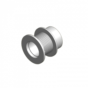 Tube en PVC / Bouchon pour DW15 Calotte en PVC D.22M