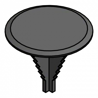 PVC-sealing plug d. 34 mm for Modular formwork 