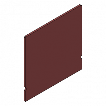 Plywood panels Modular height 62,5cm Plywood panel Mod. 63x62.5cm 15x607x612