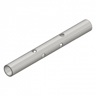 TG60-Zubehör Rohrverbinder für Anfangsrahmen 0,71x1,09m