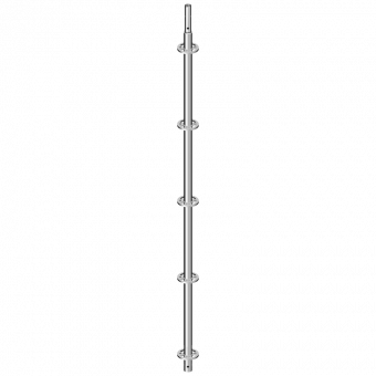 Stiele Stiel 1,50m