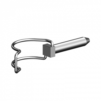 TG60-Zubehör Rohrklappstecker D12 VPE 20 Stück