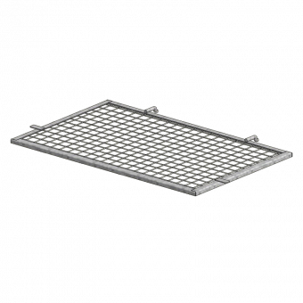 Accessoires TTR Couvercle p.caisse grillagé transp. 1100x680x35mm