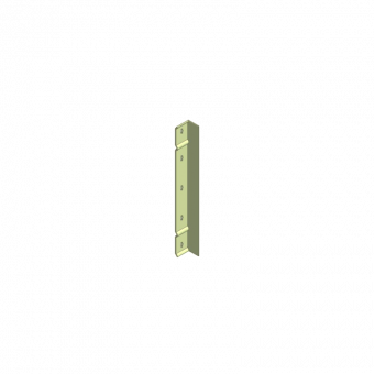 Modular panel height 75cm Modular filler plate 8x75cm for widths of 3/5/7cm