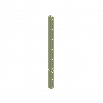 Modular panel height 150cm Filler post 5x150cm