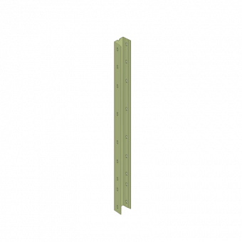 Hauteur d‘élément Treillis 150cm Comp. polygonale ext. Treillis 9,02x150cm