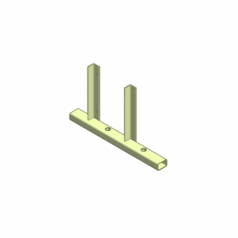 Angle de rehausse 50cm sans CP 21mm HKV cpl. 