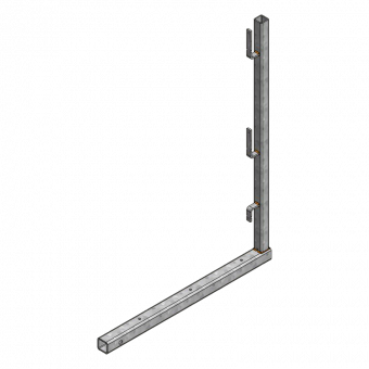 TTS accessories Platform bracket 90 cm cpl. for Trapezoidal girder formw.