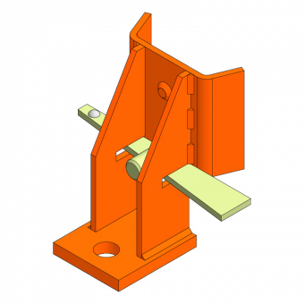 Segment guide with wedge 